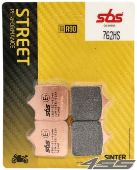 Přední brzdové destičky SBS 762HS Sinter (Cesta)
