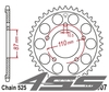 Řetězová rozeta JTR807,48 zubů - černá