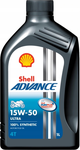 Motorový olej Shell Advance Ultra 4T 15W50 1L