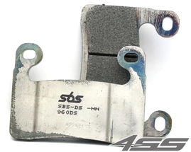 Přední závodní brzdové destičky SBS 960DS-2 Dual Sinter (Okruh)