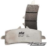 Přední závodní brzdové destičky SBS 841DS-2 Dual Sinter (Okruh)