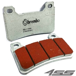 Přední sportovní brzdové destičky Brembo 07HO50SR Sinter (Cesta/Okruh)