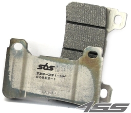 Přední závodní brzdové destičky SBS 809DS-1 Dual Sinter (Okruh)