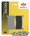 Přední závodní brzdové destičky SBS 947DS-2 Dual Sinter (Okruh)