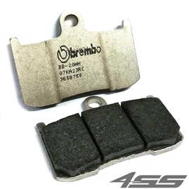 Přední okruhové brzdové destičky Brembo 07KA23RC Carbon/Ceramic (Okruh)