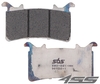 Přední závodní brzdové destičky SBS 985DS-1 Dual Sinter (Okruh)