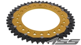 Řetězová rozeta ZF DUAL 1307,46 zubů - černá/zlatá