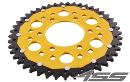 Řetězová rozeta ZF DUAL 478,41 zubů - černá/zlatá