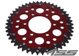 Řetězová rozeta ZF DUAL 478,46 zubů - černá/červená