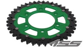 Řetězová rozeta ZF DUAL 1489,40 zubů - černá/zelená