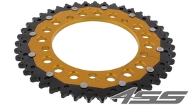 Řetězová rozeta ZF DUAL 1792,43 zubů - černá/zlatá