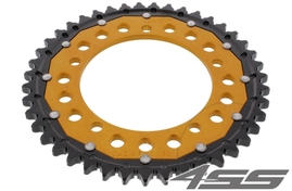 Řetězová rozeta ZF DUAL 1800,48 zubů - černá/zlatá