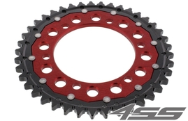 Řetězová rozeta ZF DUAL 479,42 zubů - černá/červená