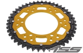 Řetězová rozeta ZF DUAL 479,48 zubů - černá/zlatá