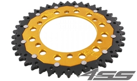 Řetězová rozeta ZF DUAL 486,42 zubů - černá/zlatá