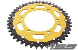 Řetězová rozeta ZF DUAL 486,45 zubů - černá/zlatá