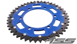 Řetězová rozeta ZF DUAL 486,45 zubů - černá/modrá