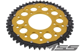 Řetězová rozeta ZF DUAL 807,48 zubů - černá/zlatá
