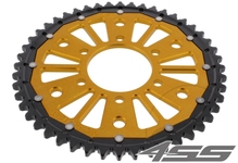 Řetězová rozeta ZF DUAL 816,48 zubů - černá/zlatá