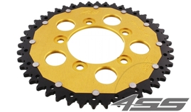 Řetězová rozeta ZF DUAL 823,39 zubů - černá/zlatá